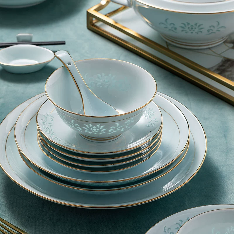 Porcelain Dinnerware Set tableware view 2