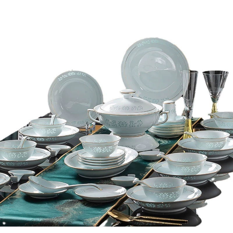 Porcelain Dinnerware Set tableware view 5