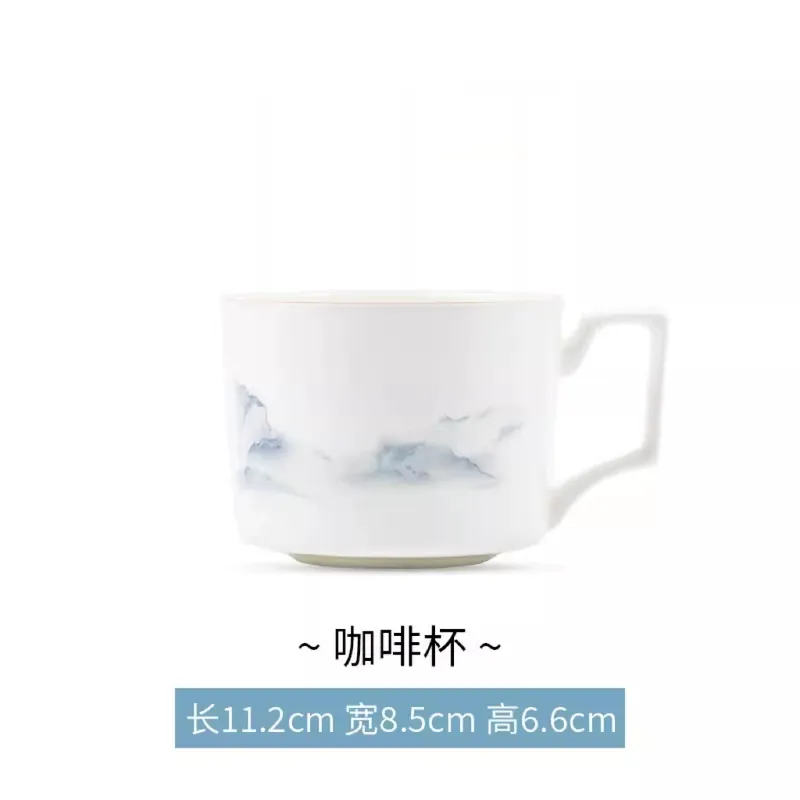 Porcelain Tea Set tableware view 9