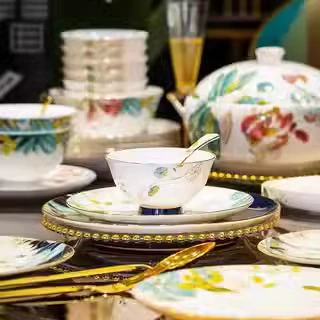 Bone China Dinnerware Set tableware view 3