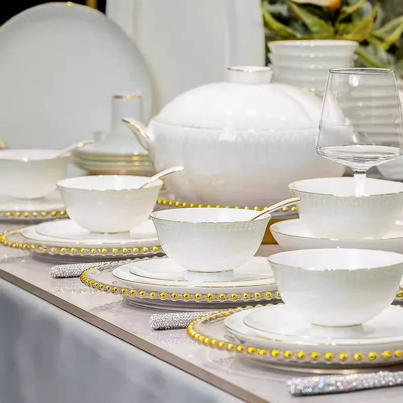 Bone China Dinnerware Set tableware view 2