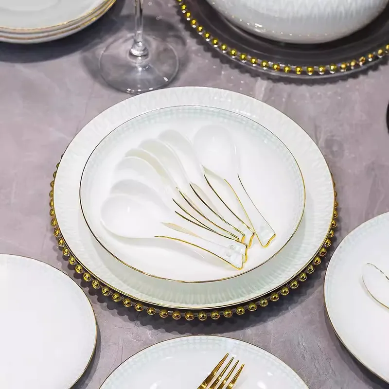 Bone China Dinnerware Set tableware view 4