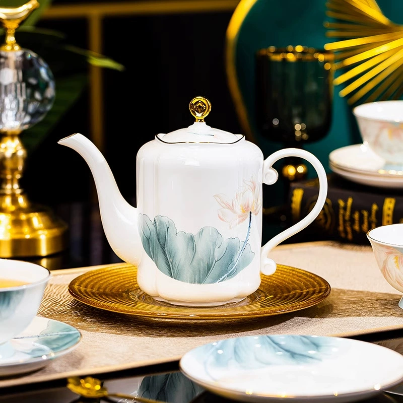 Juego de tazas de café de porcelana de hueso tableware view 2