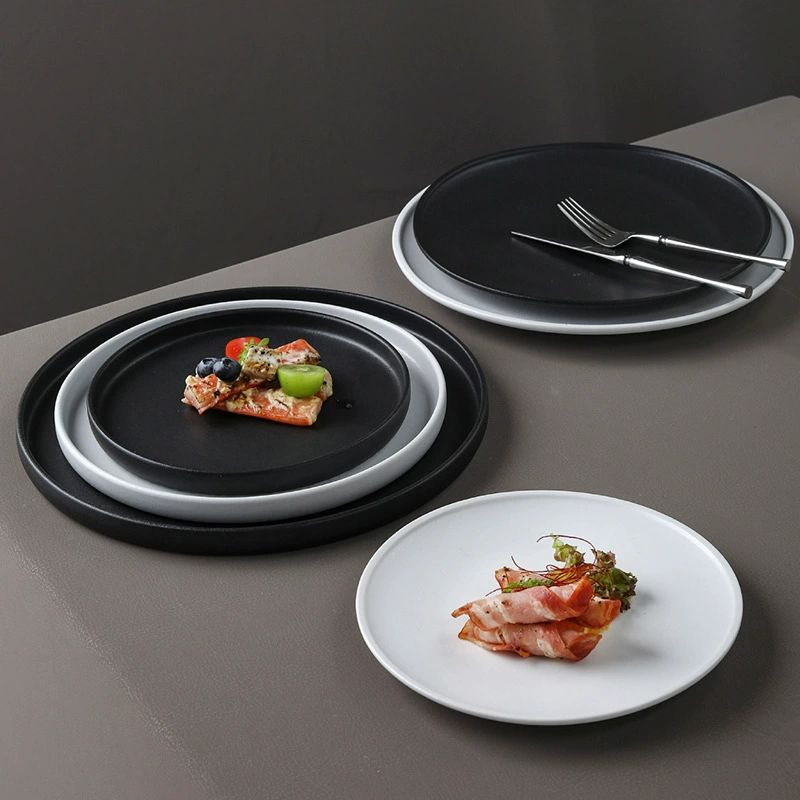 Nordic Ceramic Round Dinner Plate