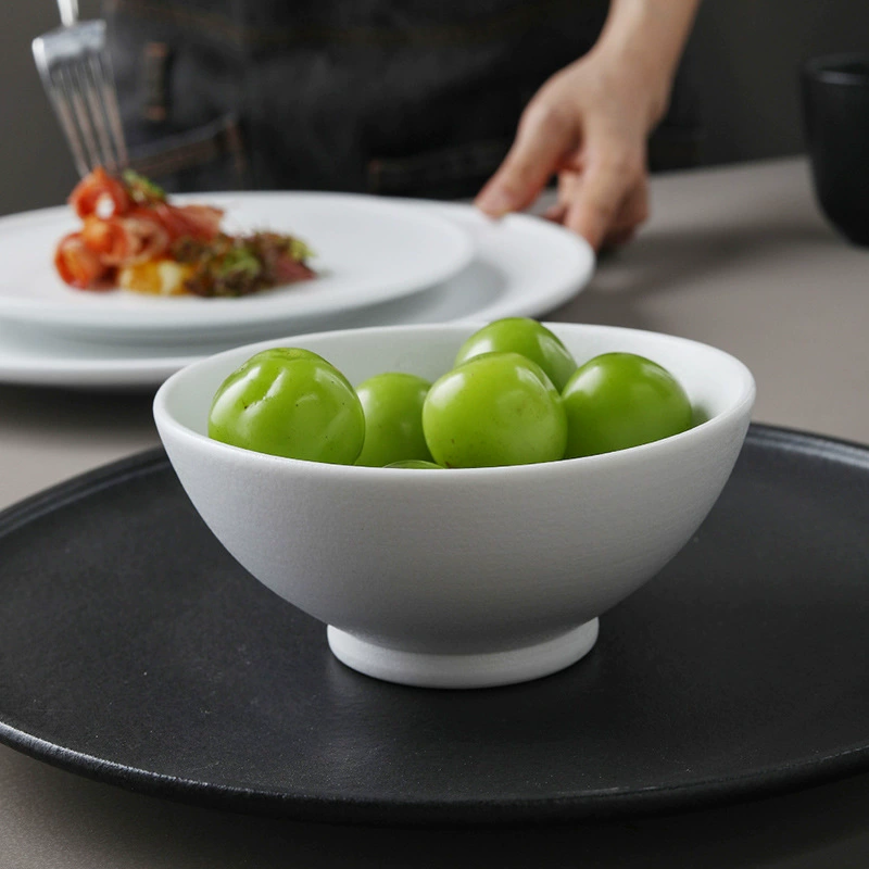 Ceramic Dinnerware Set with Bowls and Plates tableware view 2