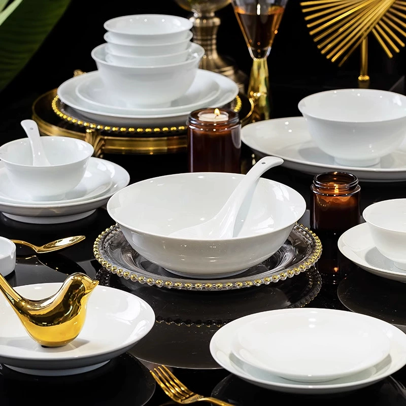 Porcelain Dinnerware Set tableware view 3