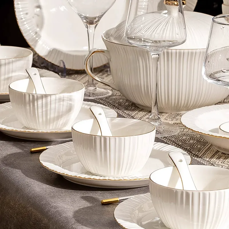 Porcelain Rice Bowl tableware view 2