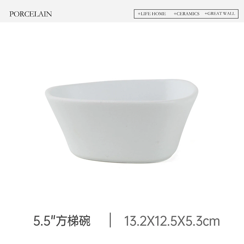 Nordic Ceramic Salad Bowl tableware view 8