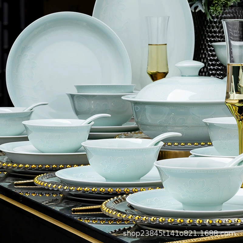 Bol de porcelana tableware view 4