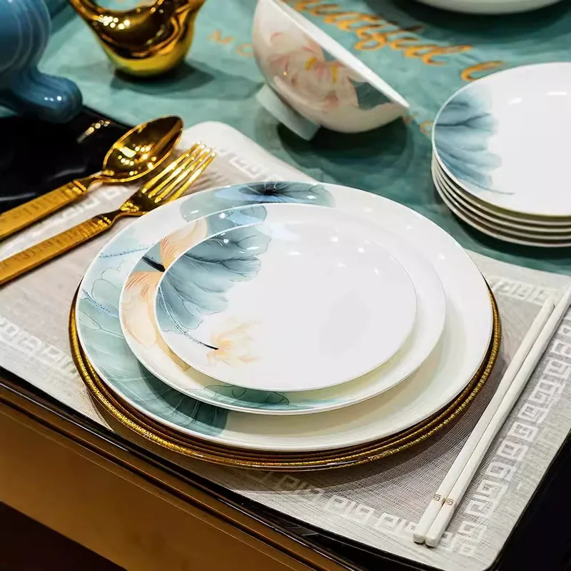 Bone China Dinnerware Set tableware view 4