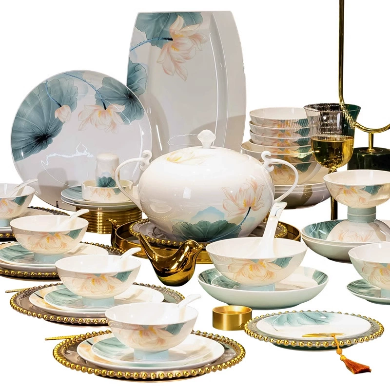 Bone China Dinnerware Set tableware view 5