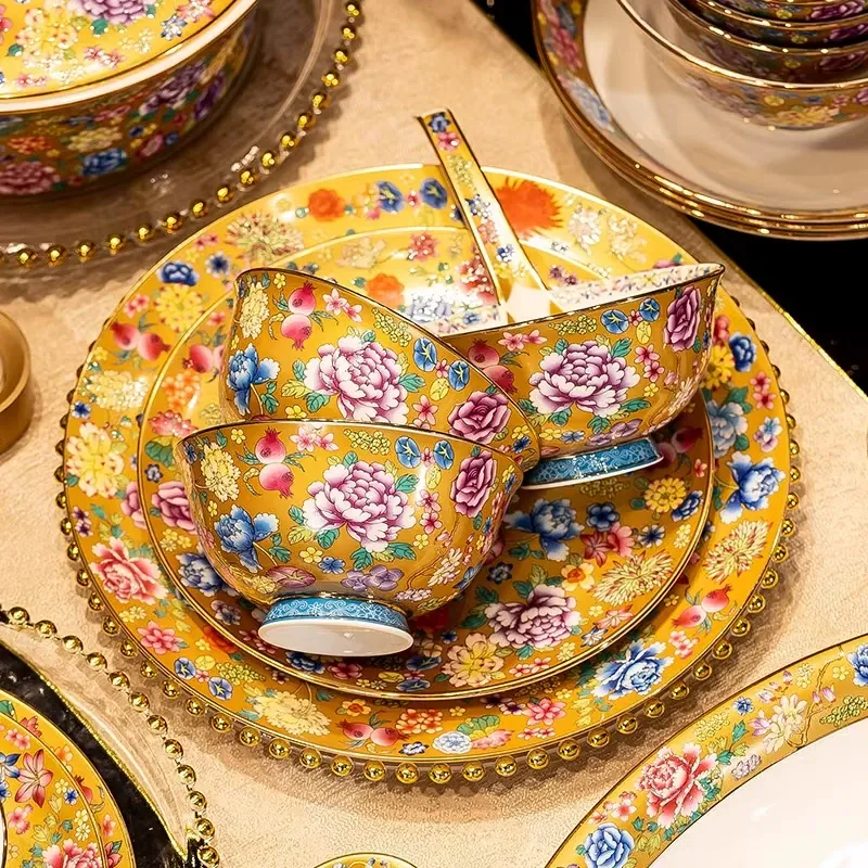 Bone China Dinnerware Set tableware view 3