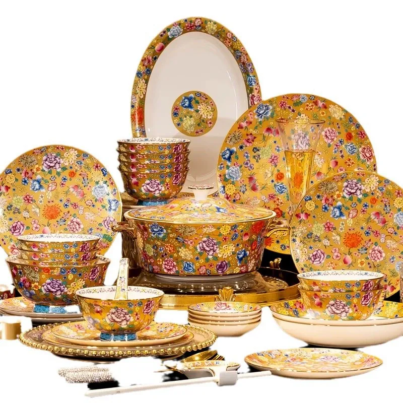 Bone China Dinnerware Set tableware view 5