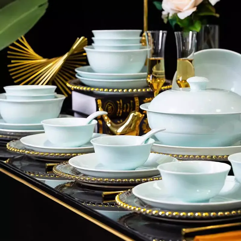 Porcelain Dinnerware Set tableware view 2
