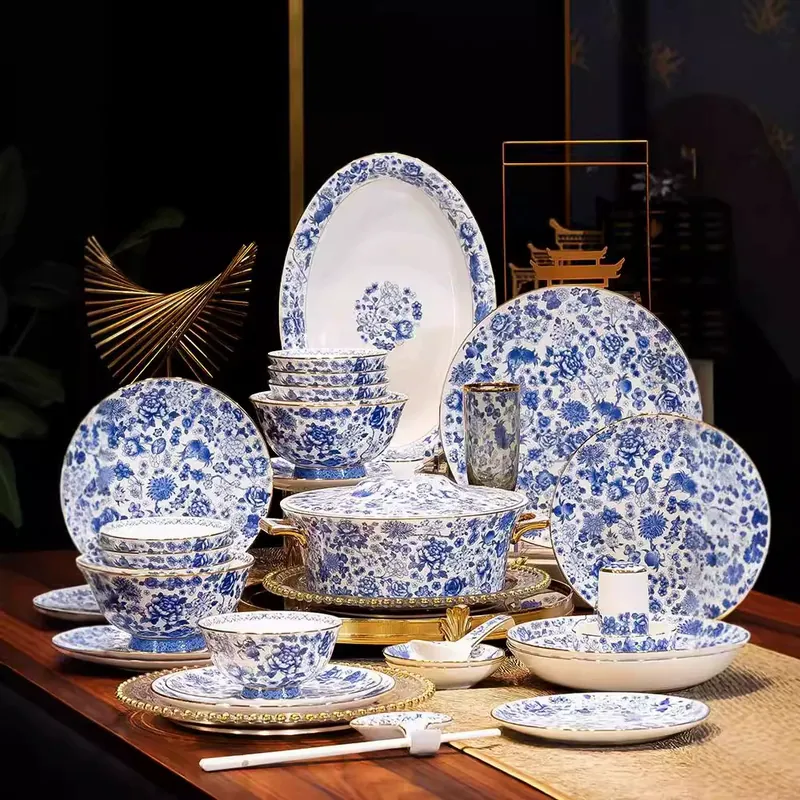 Bone China Dinnerware Set tableware view 3