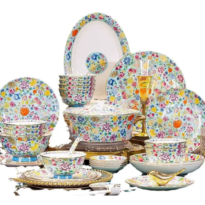 Bone China Dinnerware Set tableware view 5
