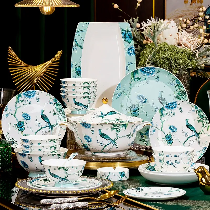 Bone China Dinnerware Set tableware view 5