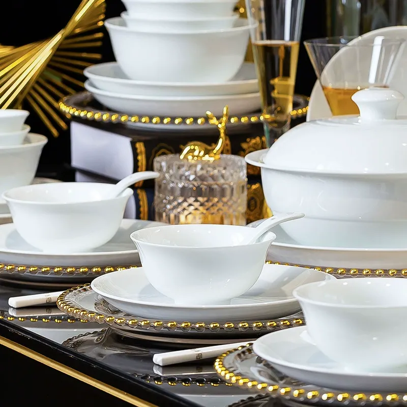 Porcelain Rice Bowl tableware view 2
