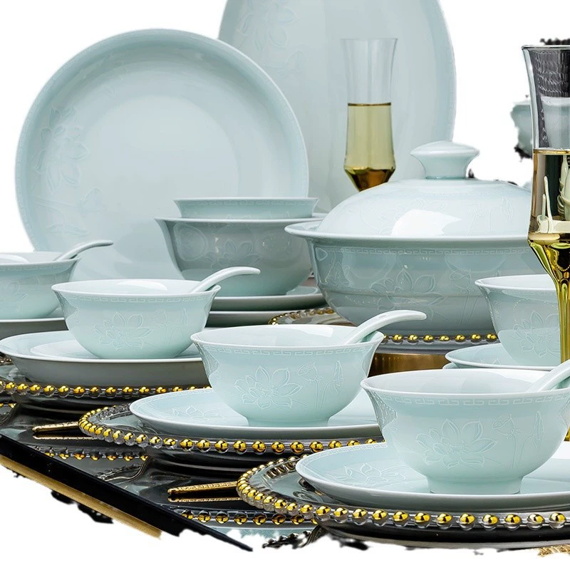 Porcelain Dinnerware Set tableware view 5