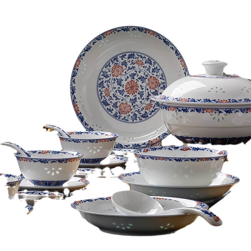 Porcelain Dinnerware Set tableware view 5