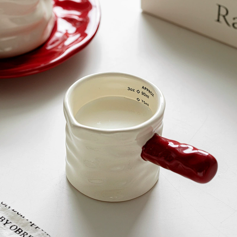 Ceramic Milk Pitcher with Scale tableware view 7