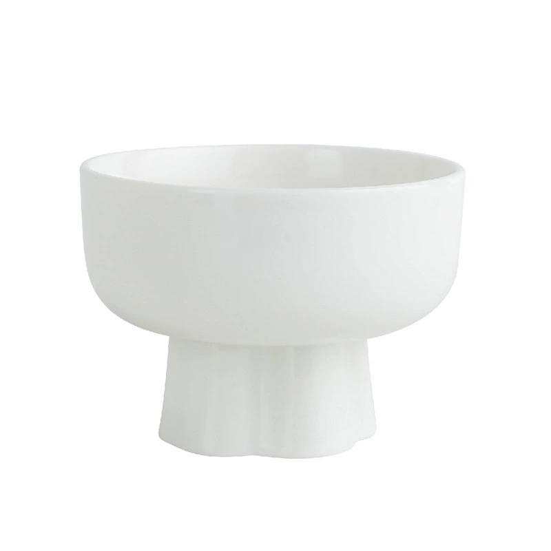 굽다리 세라믹 디저트 볼 tableware view 5