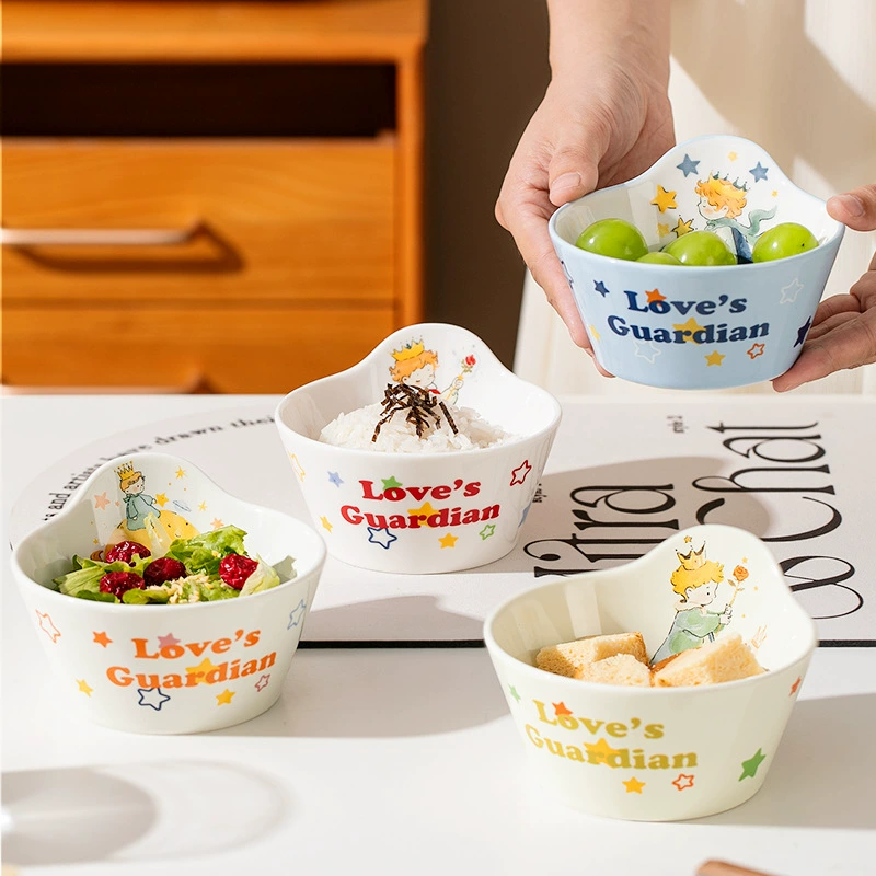 Bone China Bowl Set 4.75 Inch with Spoon