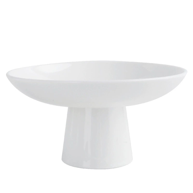High-Foot Ceramic Fruit Bowl tableware view 5