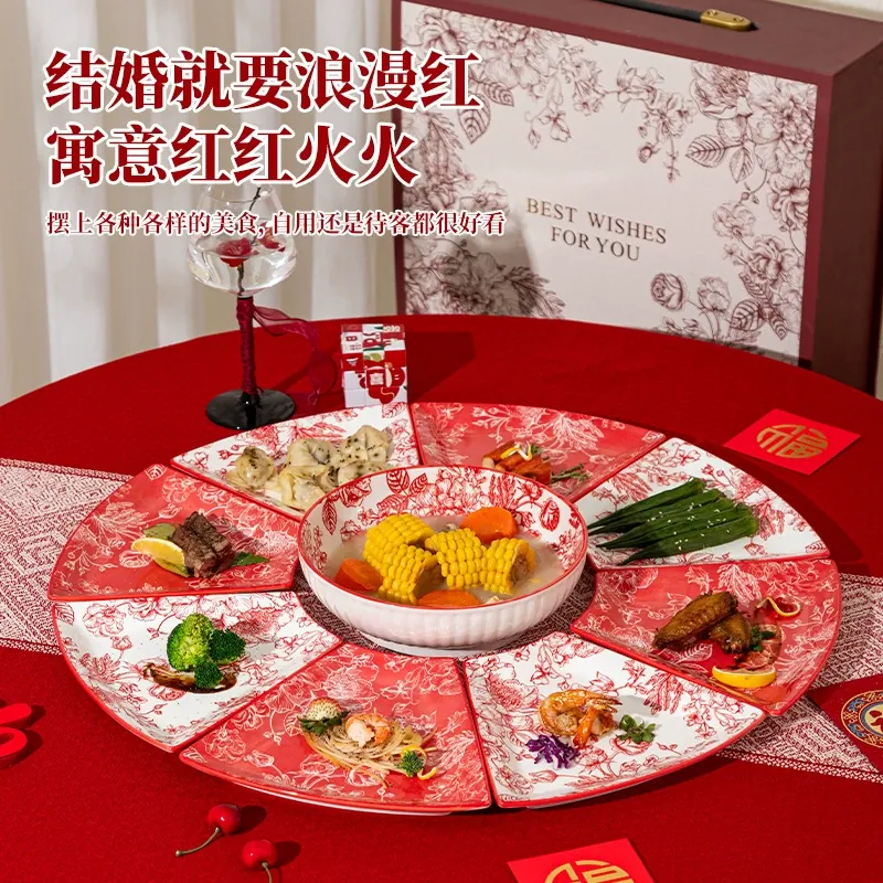 Festive Ceramic Tableware Set tableware view 2