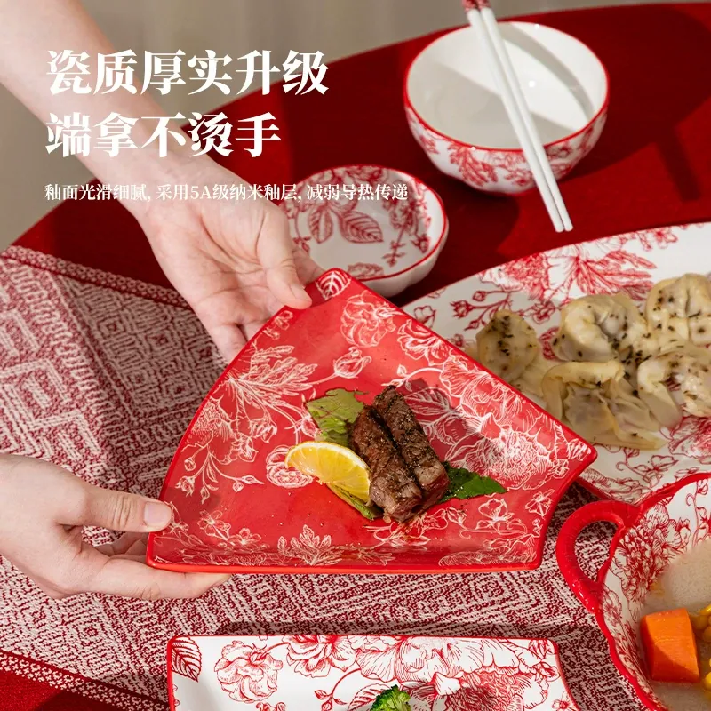 Festive Ceramic Tableware Set tableware view 3
