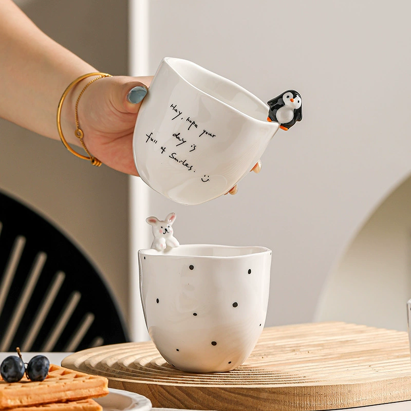 Ceramic Mug with Animal Design