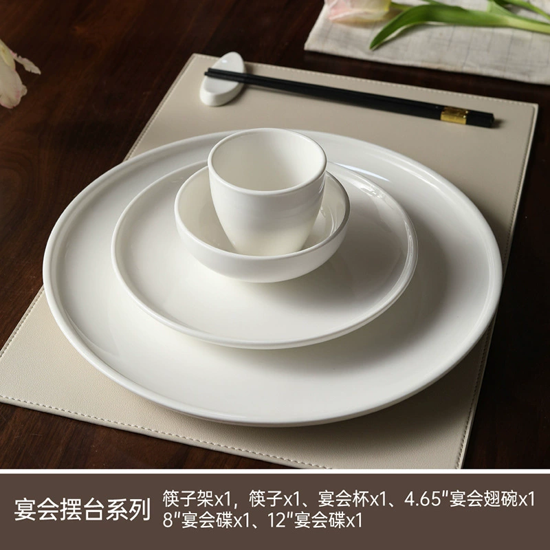 Chinese Style Ceramic Dinnerware Set tableware view 6