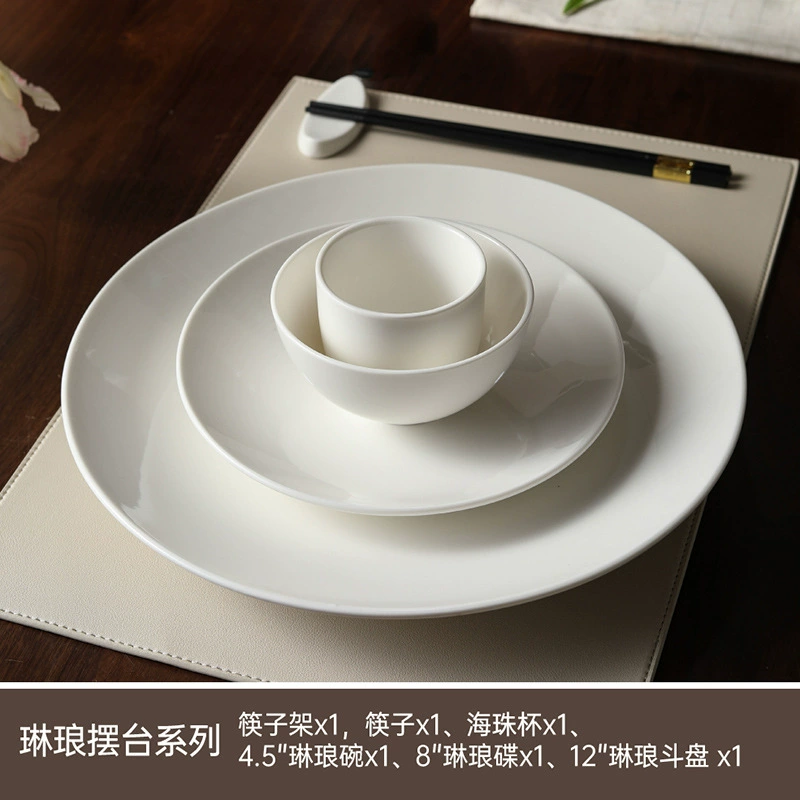 Chinese Style Ceramic Dinnerware Set tableware view 8