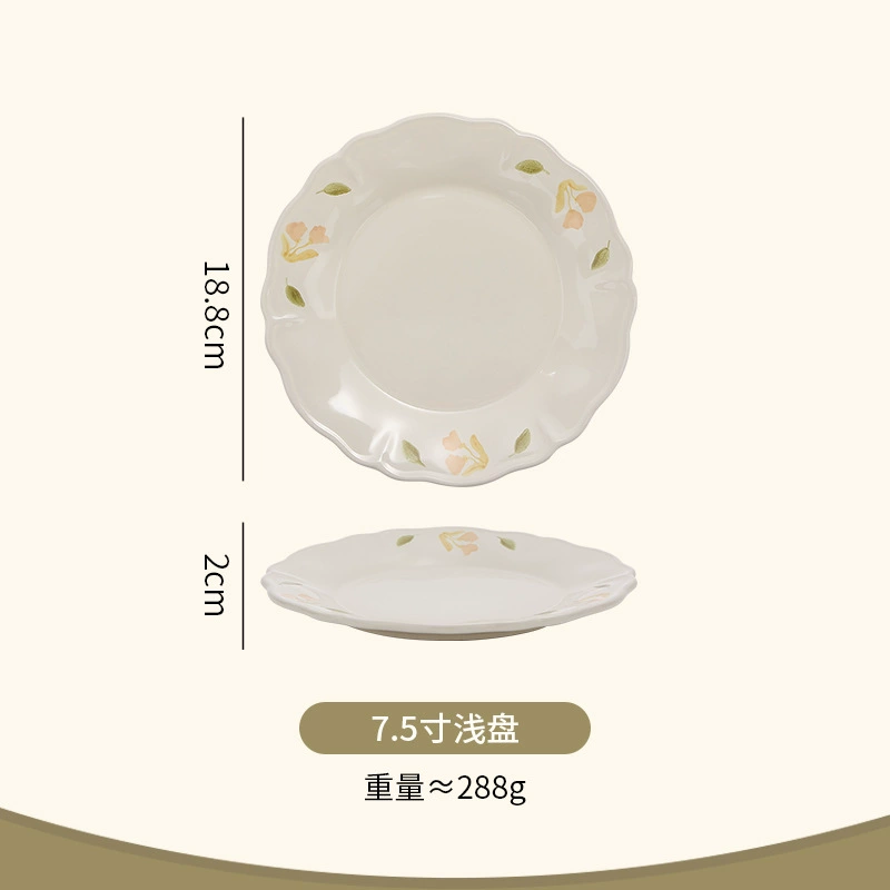 花柄磁器ディナーセット tableware view 7