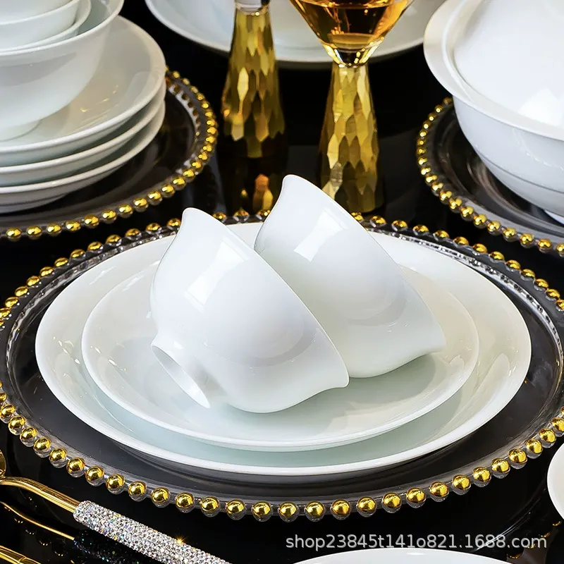 Bol en porcelaine tableware view 2