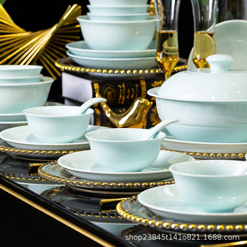Porcelain Dinnerware Set tableware view 2