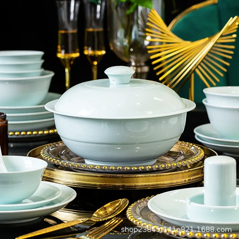Porcelain Dinnerware Set tableware view 3