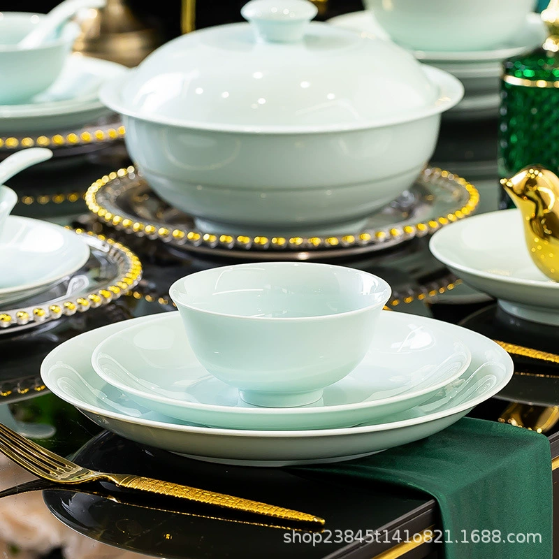 Porcelain Dinnerware Set tableware view 4