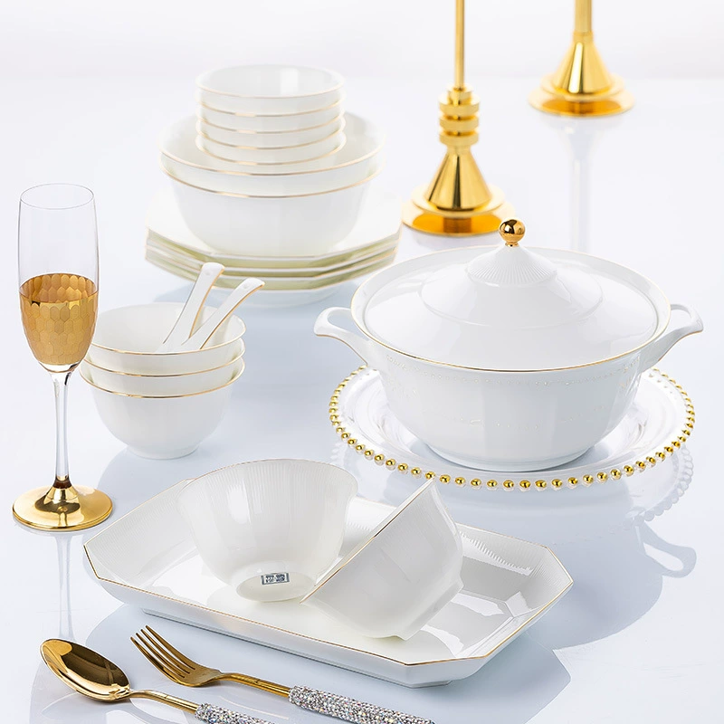 Bone China Dinnerware Set tableware view 5