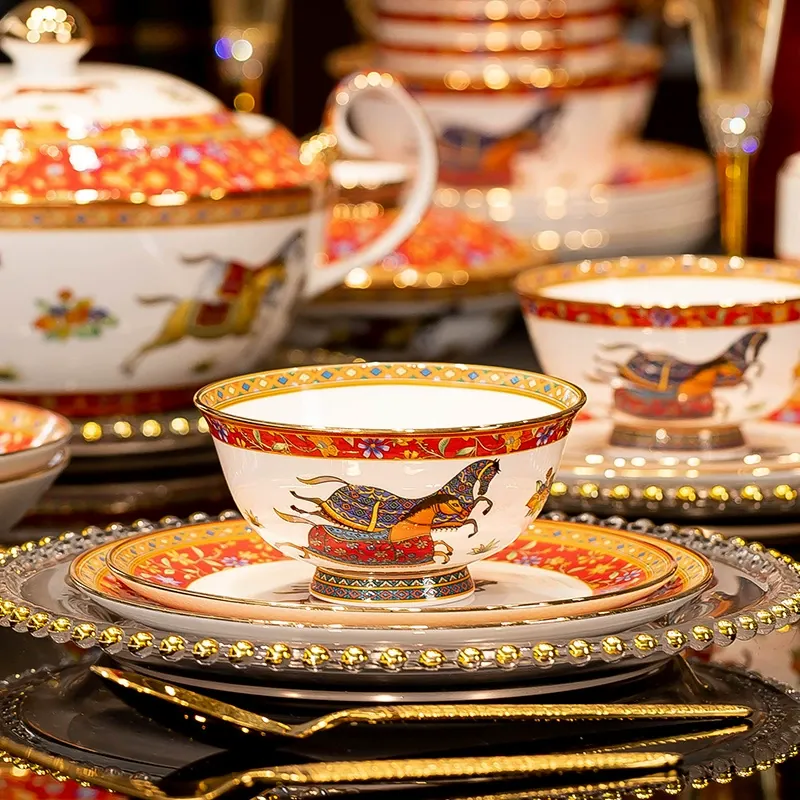 Bone China Dinner Plate tableware view 2