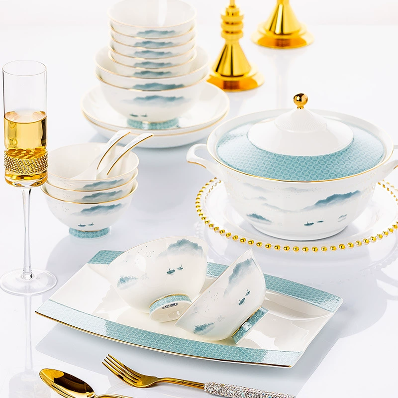 Bone China Dinnerware Set tableware view 5