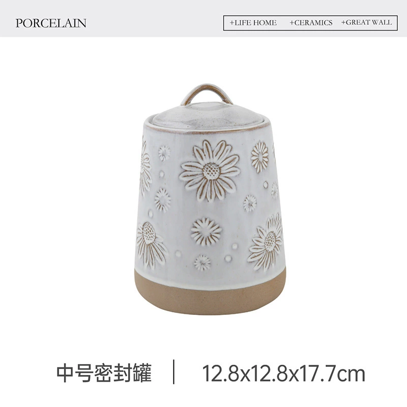 Daisy Ceramic Dinnerware Set with Mug tableware view 9