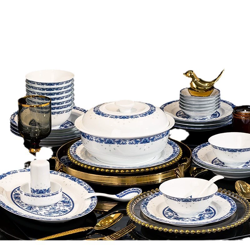 Porcelain Dinnerware Set tableware view 5