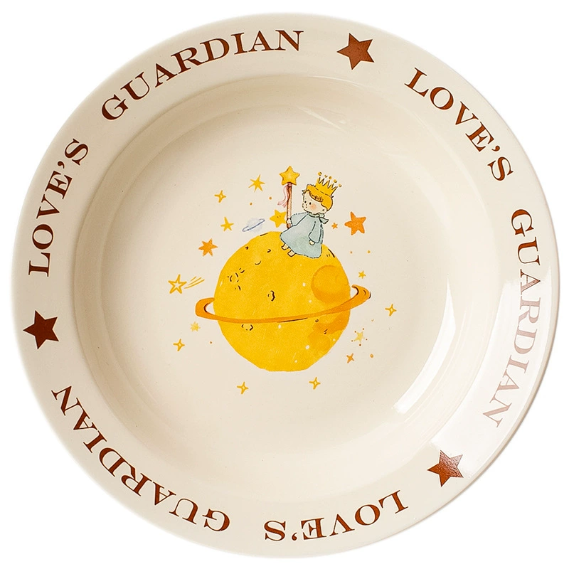 Porcelain Soup Plate 8 Inch with Cartoon Design tableware view 5