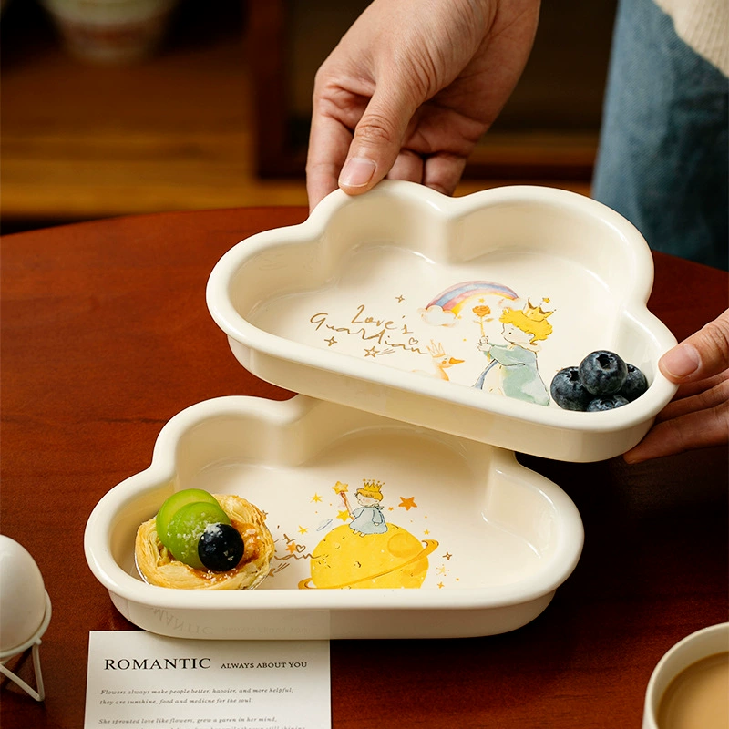 طبق سيراميك بتصميم كرتوني tableware view 4