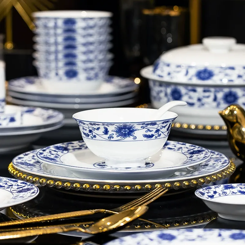 Porcelain Dinnerware Set tableware view 2