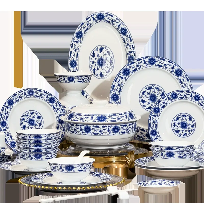 Porcelain Dinnerware Set tableware view 5