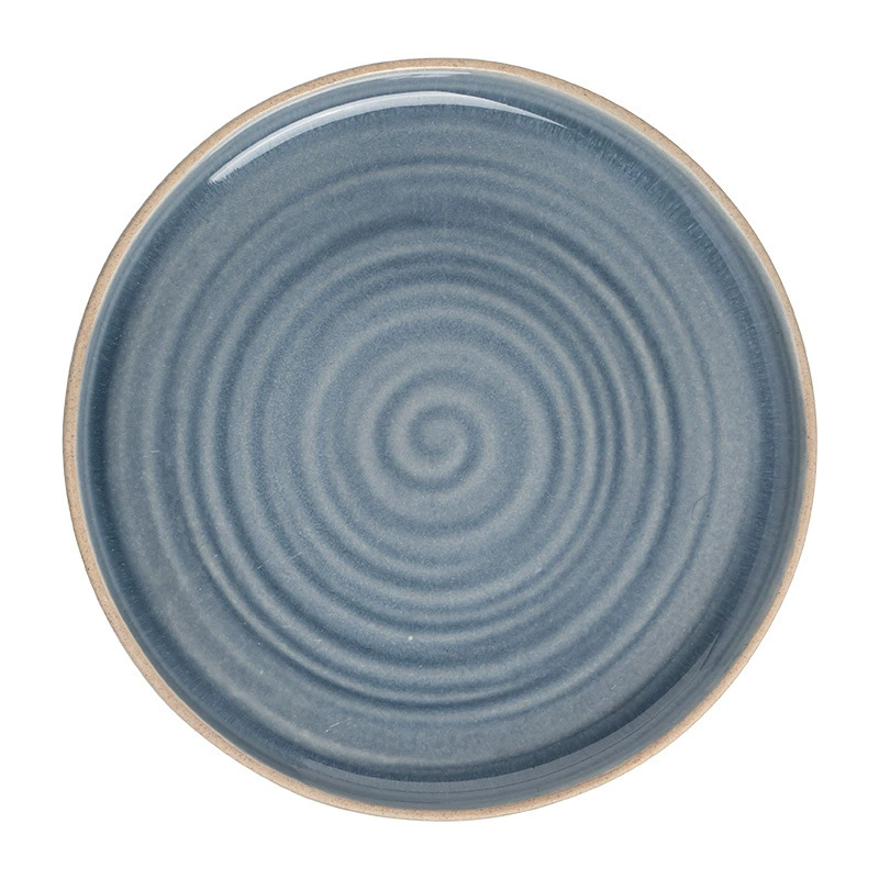 Thread Pattern Ceramic Plate tableware view 5