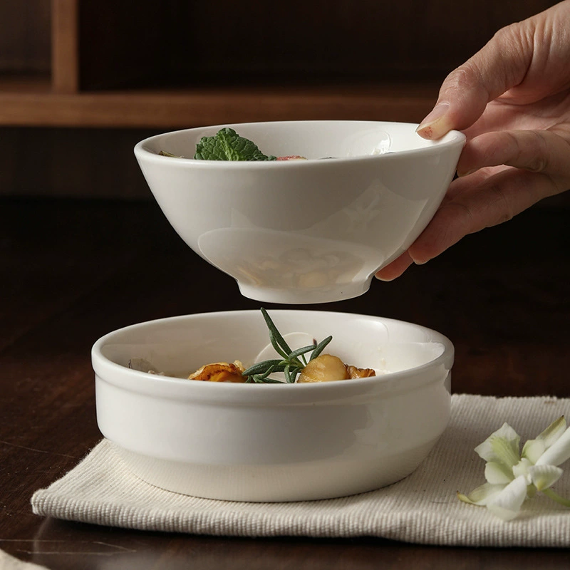 Tigela de porcelana para pudim de ovos de bebê tableware view 4