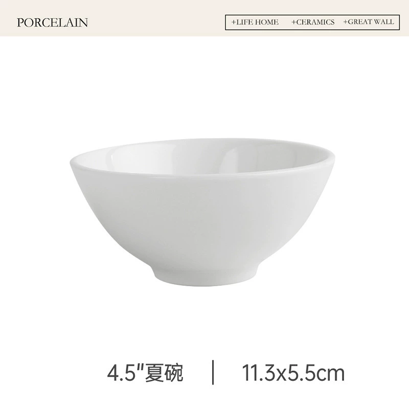 Tigela de porcelana para pudim de ovos de bebê tableware view 7